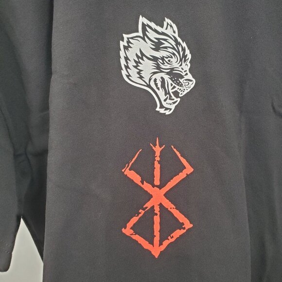 Darc Sport x Berserk Casca Oversized Premium Tee Shirt Top Men Size Small NWT - Picture 5 of 14